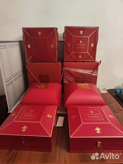 Коробки от коньяка Louis xiii
