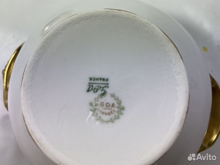 Молочник и сахарница Лимож