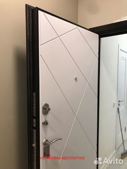 Тёплая входная дверь с бесплатной установкой