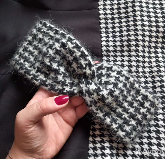 Повязка на голову вязаная