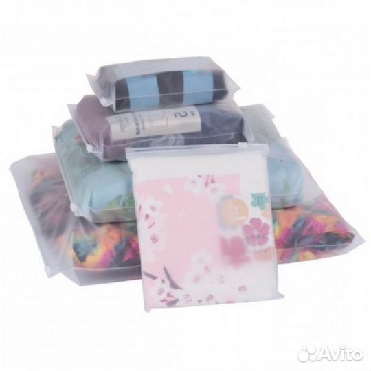 Пакеты зип лок с бегунком матовые 25х30