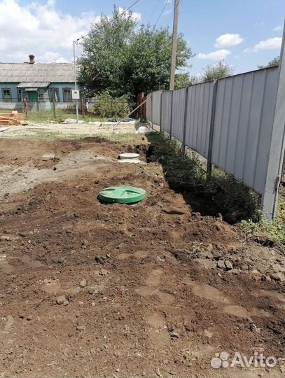 Установка канализации септик под ключ