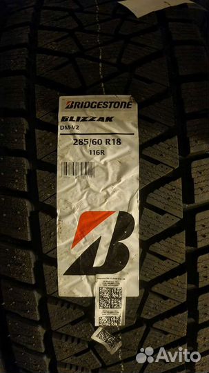 Bridgestone Blizzak DM-V2 285/60 R18