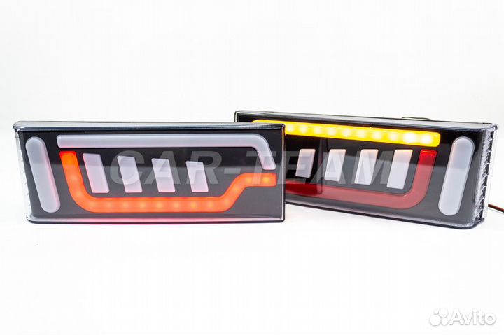 Задние фонари в стиле audi на 2108-2114