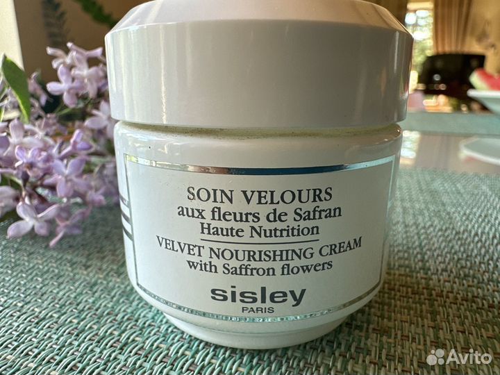 Пустая баночка крем sisley velvet nourishing 50