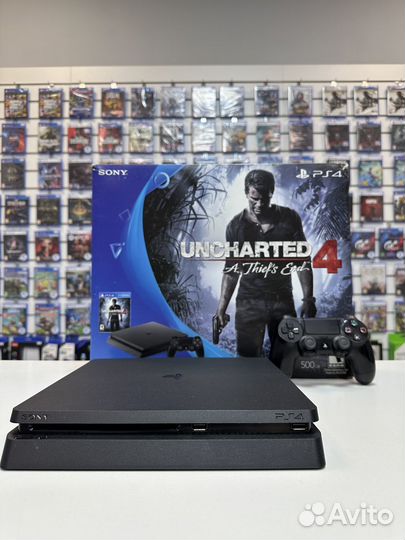 Sony PS4 Slim 500Gb + 86 игр