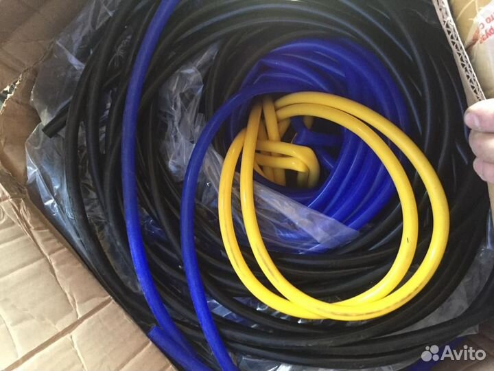 Силиконовые трубки (две штуки) 12х2мм - 1,5метра