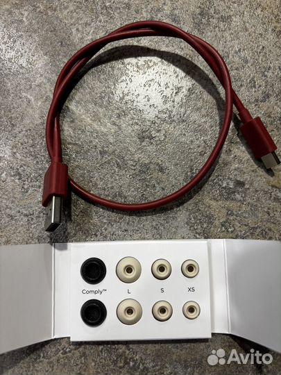 Наушники Bang & Olufsen Beoplay EX Lunar Red