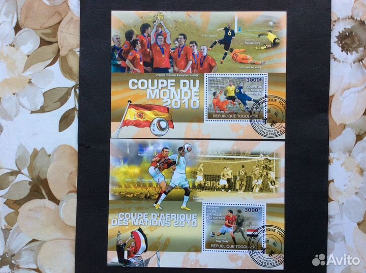 Блоки марок. Спорт