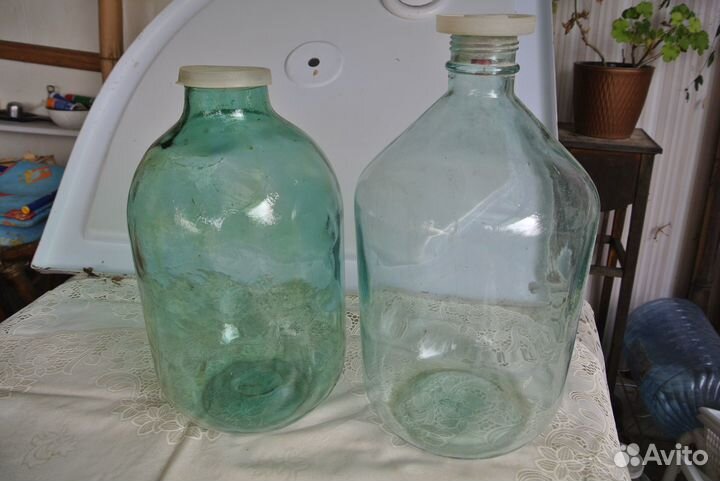 Бутыль стеклянная 10л