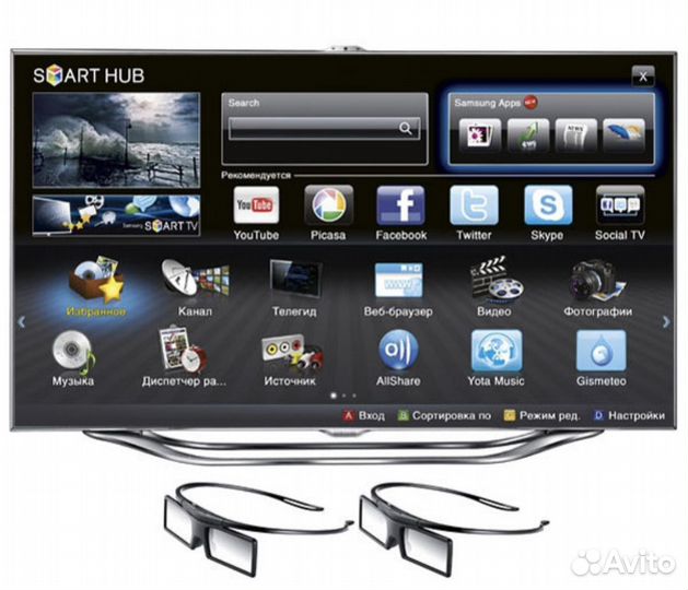 Телевизор SMART Samsung UE22F5400AK