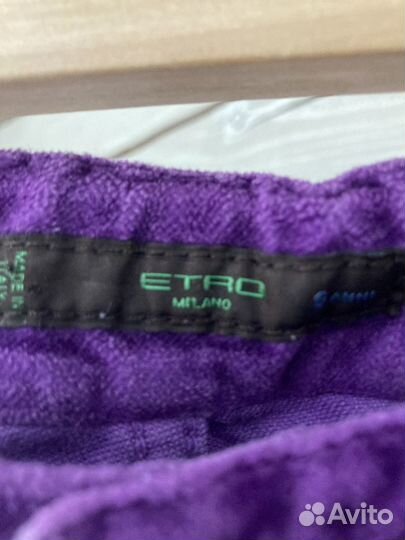 Детские бархатные джинсы Etro