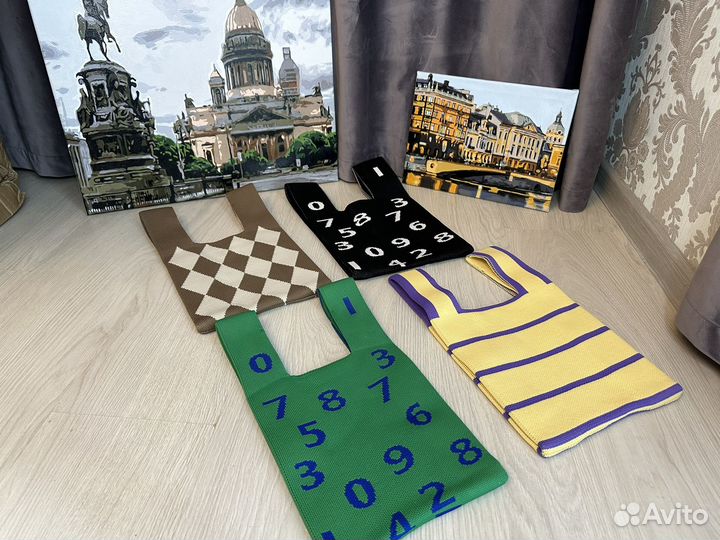 Сумка женская вязаная