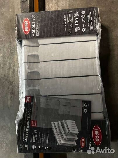 Радиаторы rifar monolit 300, 8 секций