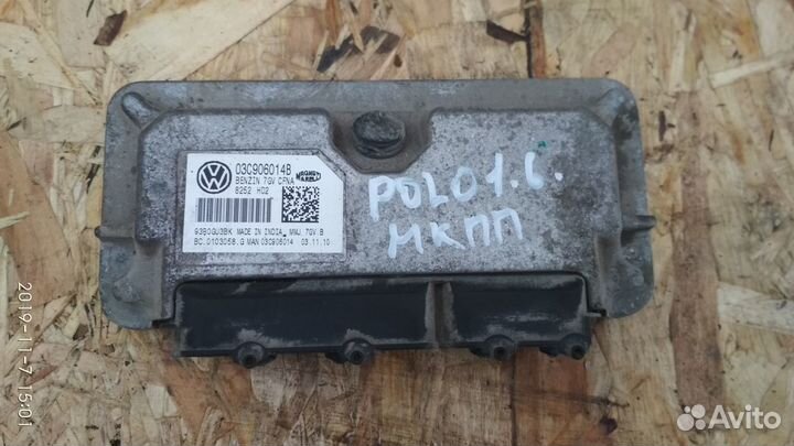 Фольксваген Поло Эбу 1.6 механика