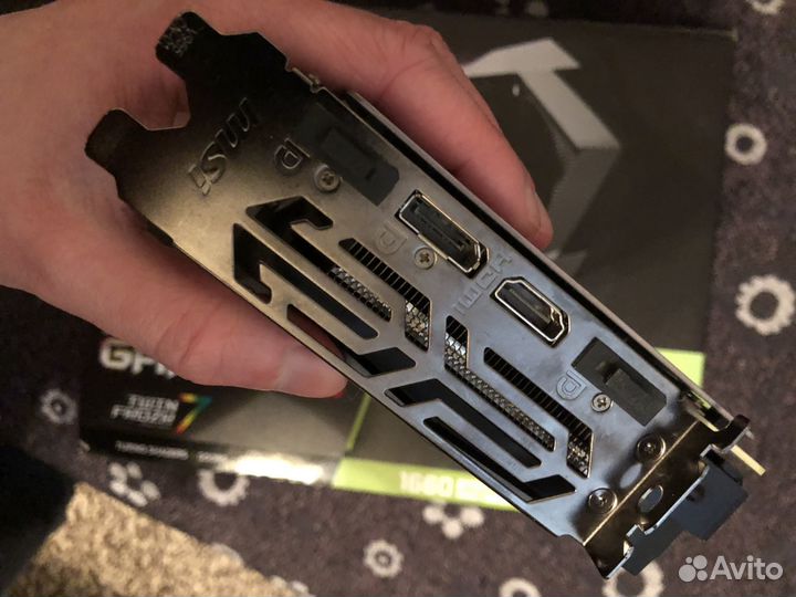 Видеокарта MSI GeForce GTX 1660 super Gaming X 6GB