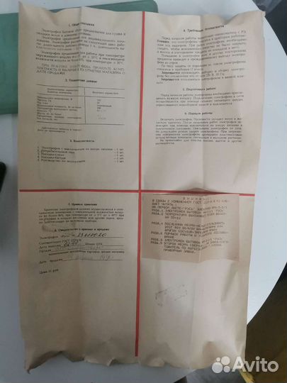 Элетрофен Русь СССР