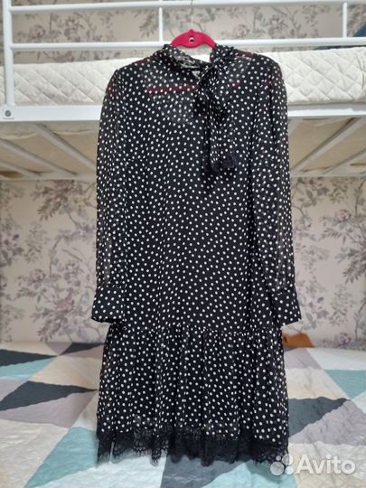 Платье в горошек