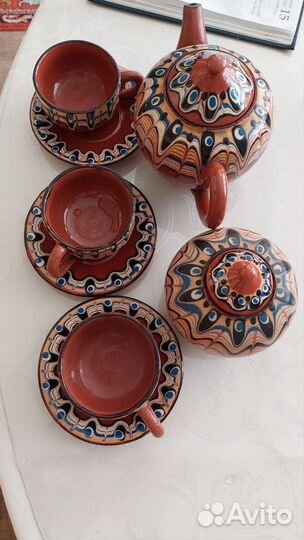 Кофейный сервиз коньячный графин