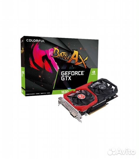 Видеокарта nvidia GeForce GTX 1630 Colorful, 4 гб