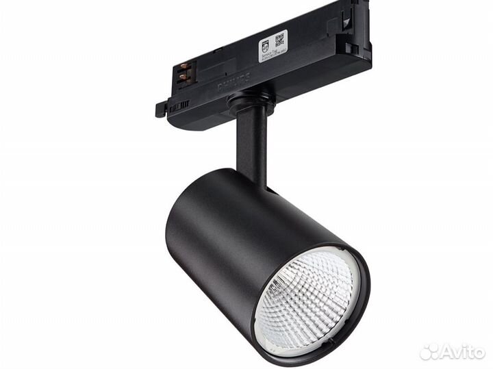 Трековый светильник Черный StoreFit philips