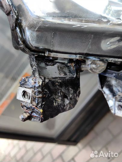 Передняя фара на chevrolet cruze