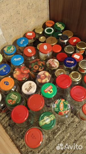 Стеклянные банки 0.5 л и 0,25л