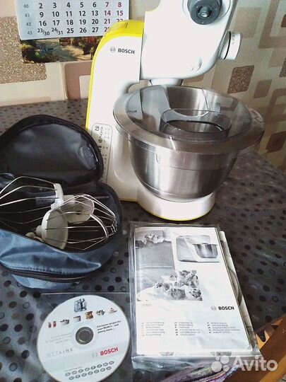 Миксер bosch mum 54Y00 + Новая кубикорезка