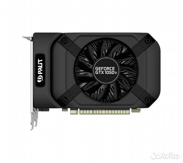 Видеокарта Palit PCI-E PA-GTX1050Ti StormX 4G nVid