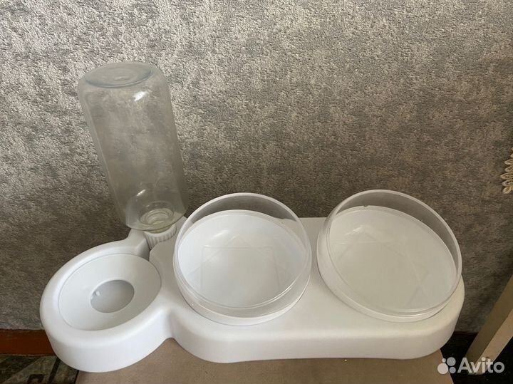 Миска двойная для кота