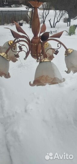 Люстры хрустальные Чехославакия СССР