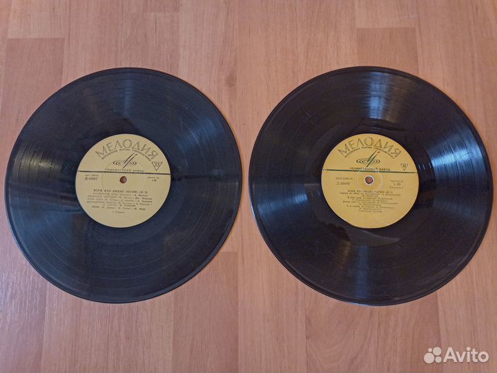 Пакет виниловых пластинок (гранды 18 шт.)