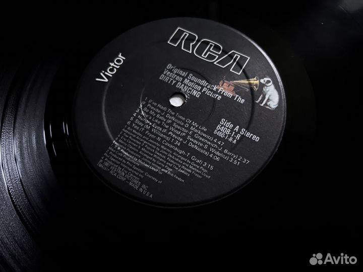 Винил soundtrack Dirty Dancing (LP) US 1987