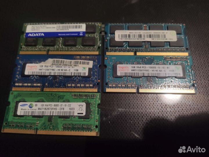 Оперативная память для ноутбука 4GB-8GB