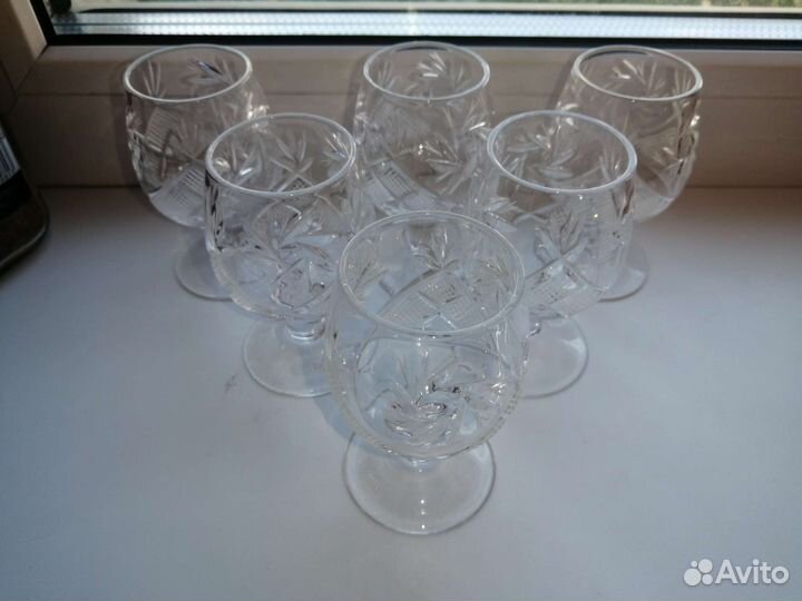 Хрустальные рюмки СССР