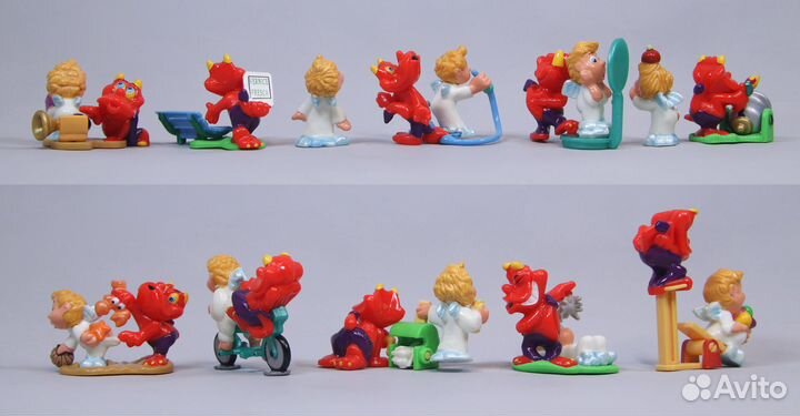 Ангелы и демоны 2002 г. Киндер - сюрприз