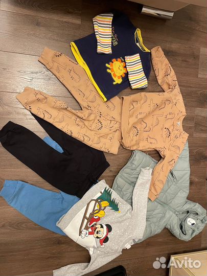 Вещи пакетом на мальчика 86-92