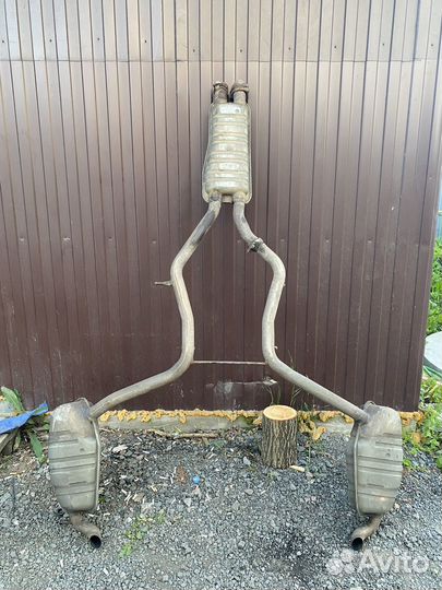 Глушитель mercedes w211