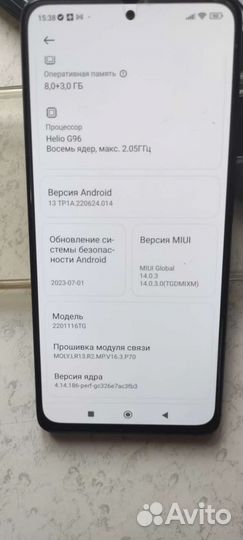 Xiaomi redmi note 11 pro 8 128gb