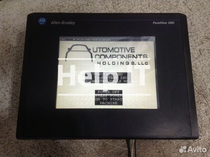 Панель управления Allen Bradley 2711-T10C8