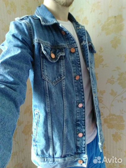 Джинсовая куртка мужская, collins