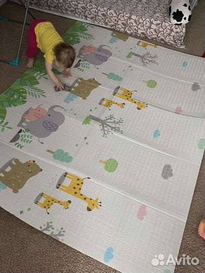 Детский коврик для ползания бу