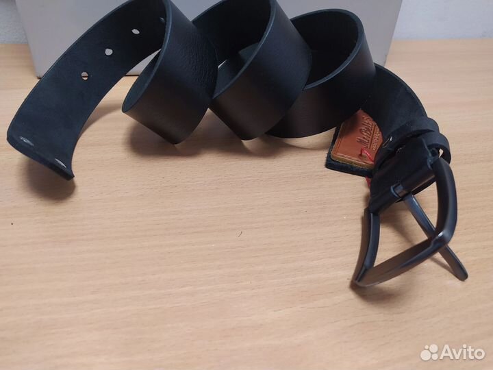 Мужской кожаный ремень