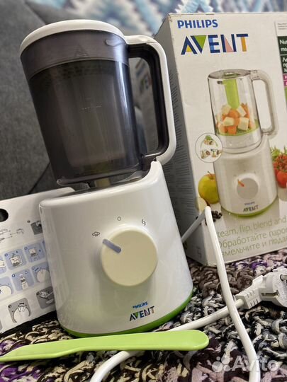 Пароварка блендер philips avent