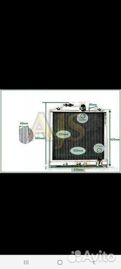 Радиатор алюмин Civic 92-02 60mm выход 32мм MT AJS