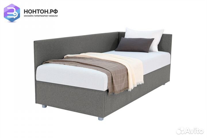 Софа темно-серая