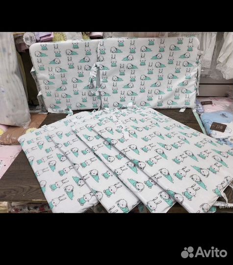 Новый набор бортиков в кроватку