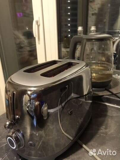 Тостер smeg hrom