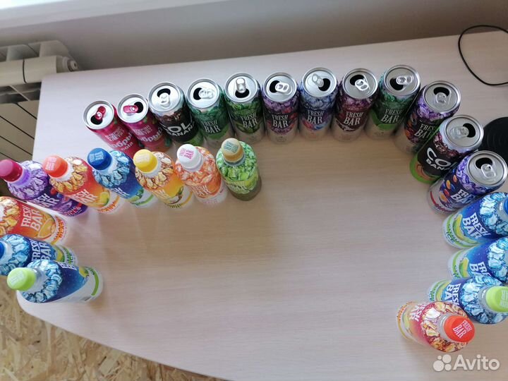 Банки от фреш бар