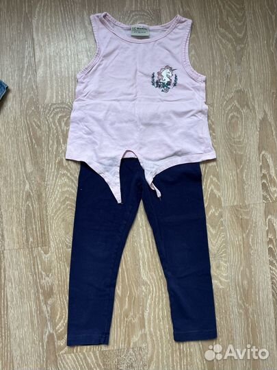 Вещи пакетом на девочку 98 104 110